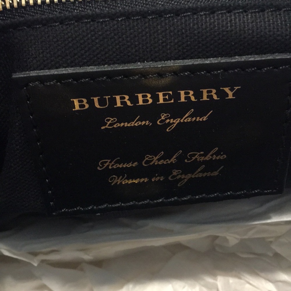 NWT Burberry Banner Handbag Orchard Pink - Picture 4 of 8